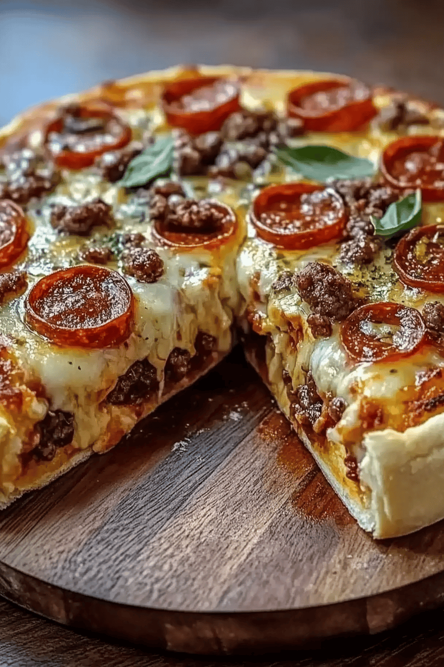 Hearty Pizza Pie