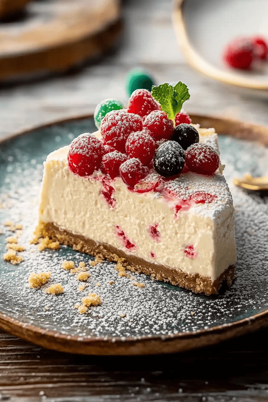 Sugar Cookie Cheesecake