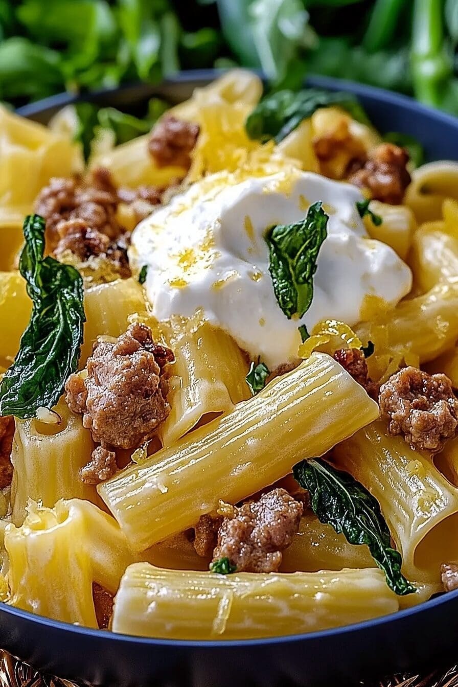 one pot lemony pasta