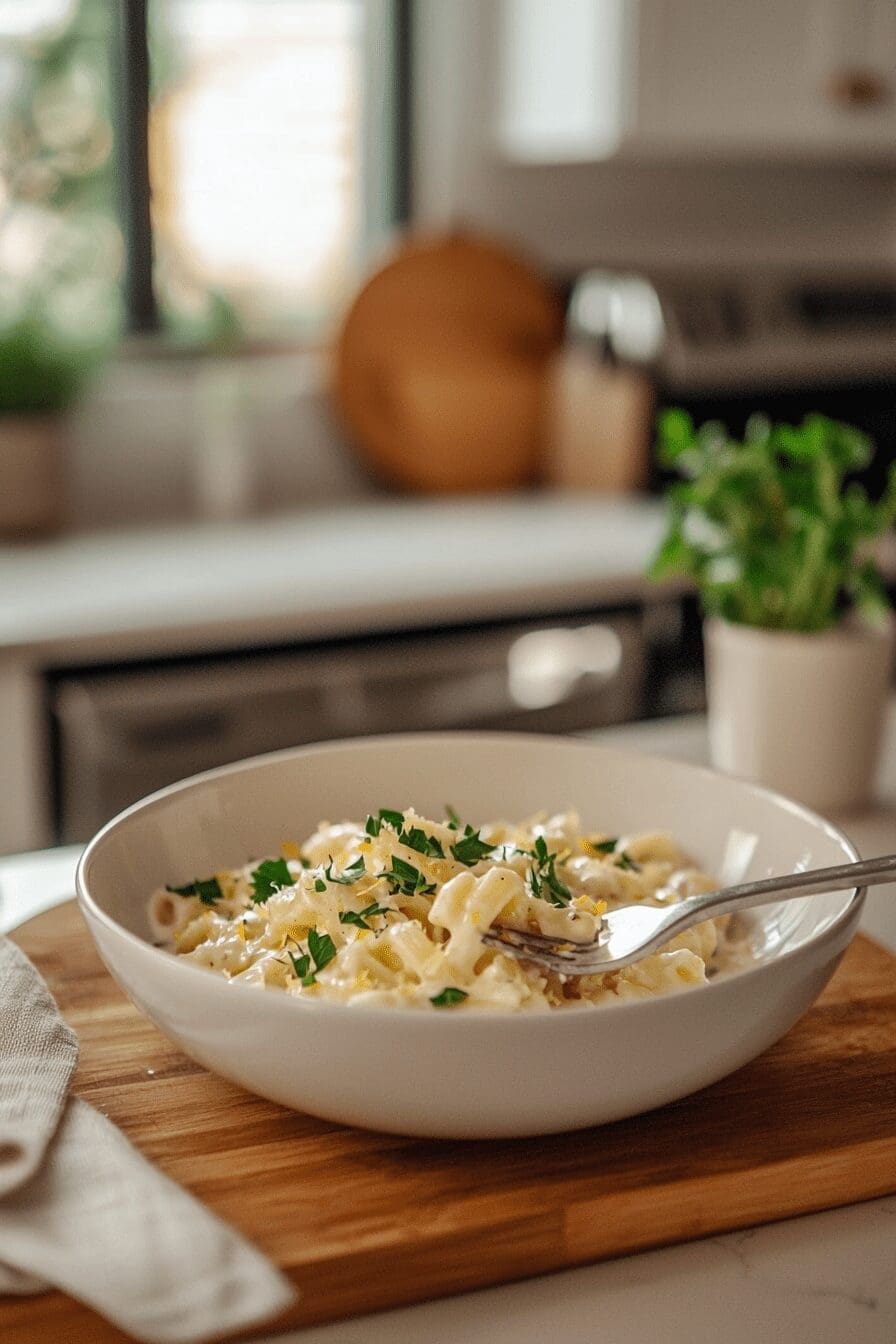 one pot lemony pasta