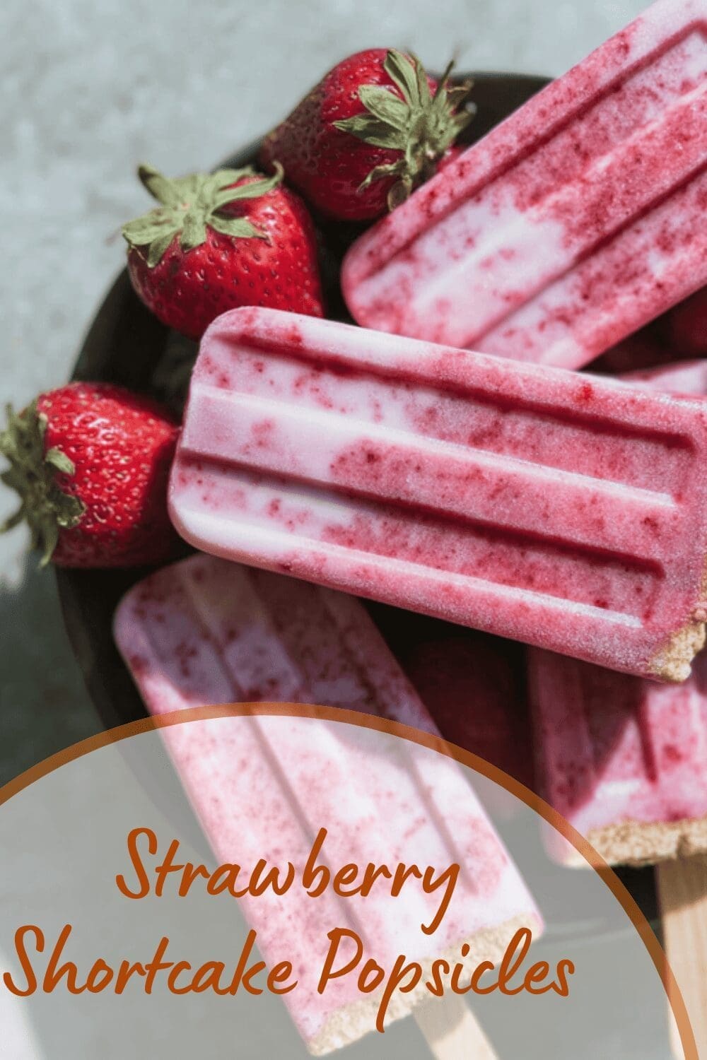 Strawberry Shortcake Popsicles