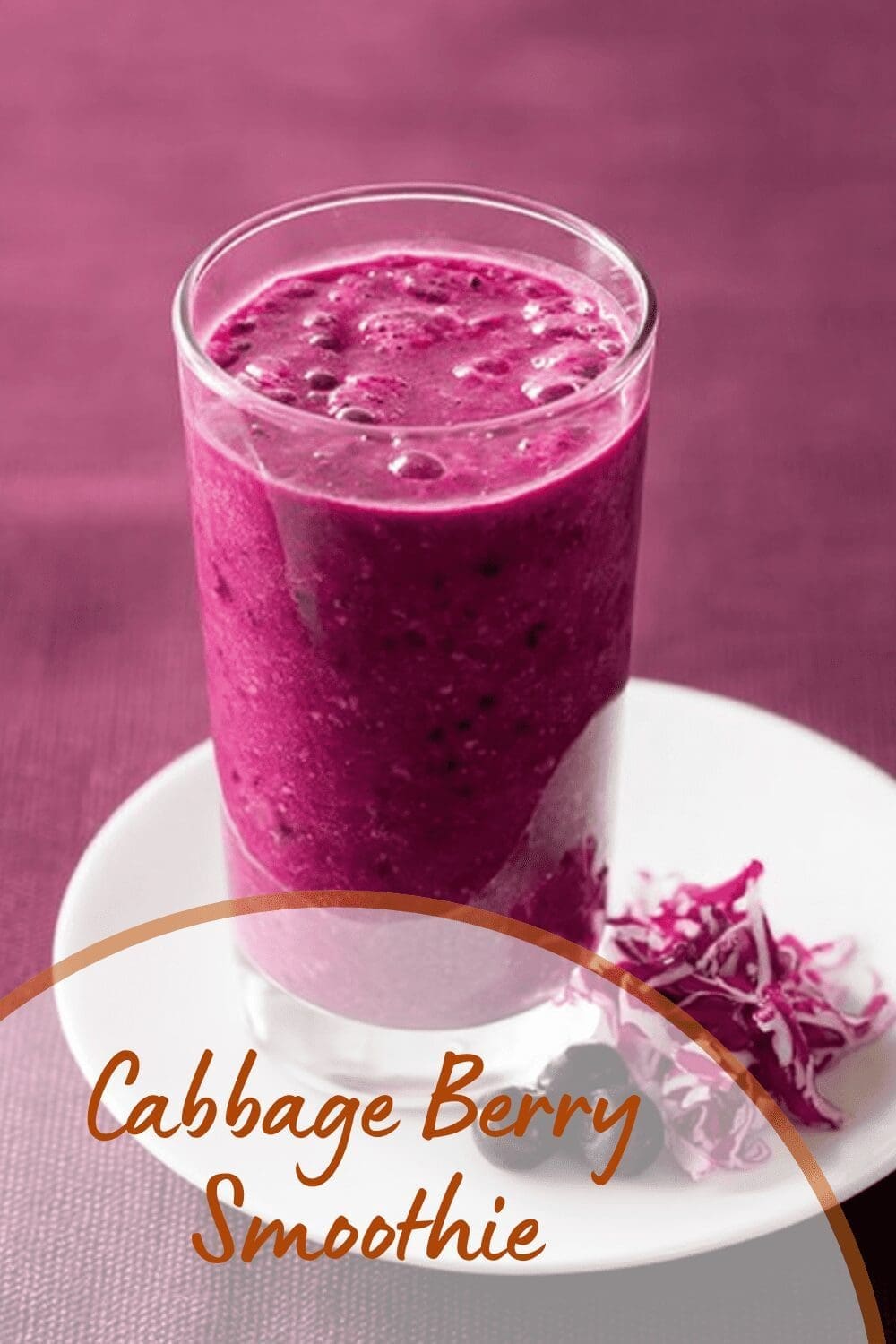 Cabbage Berry Smoothie