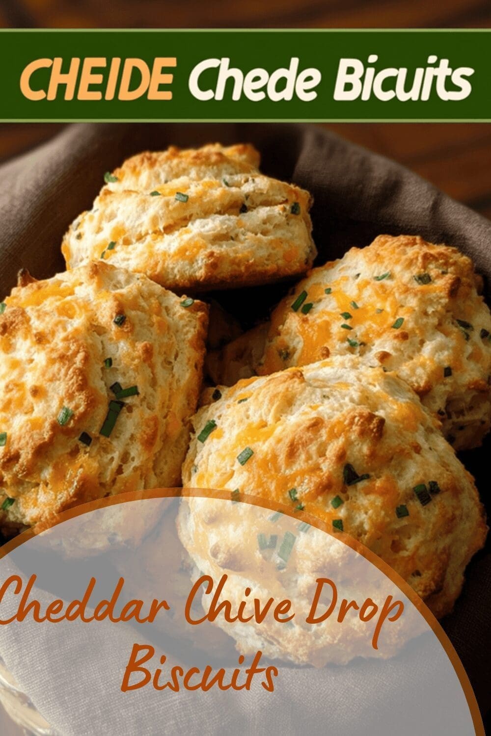 Cheddar Chive Drop Biscuits