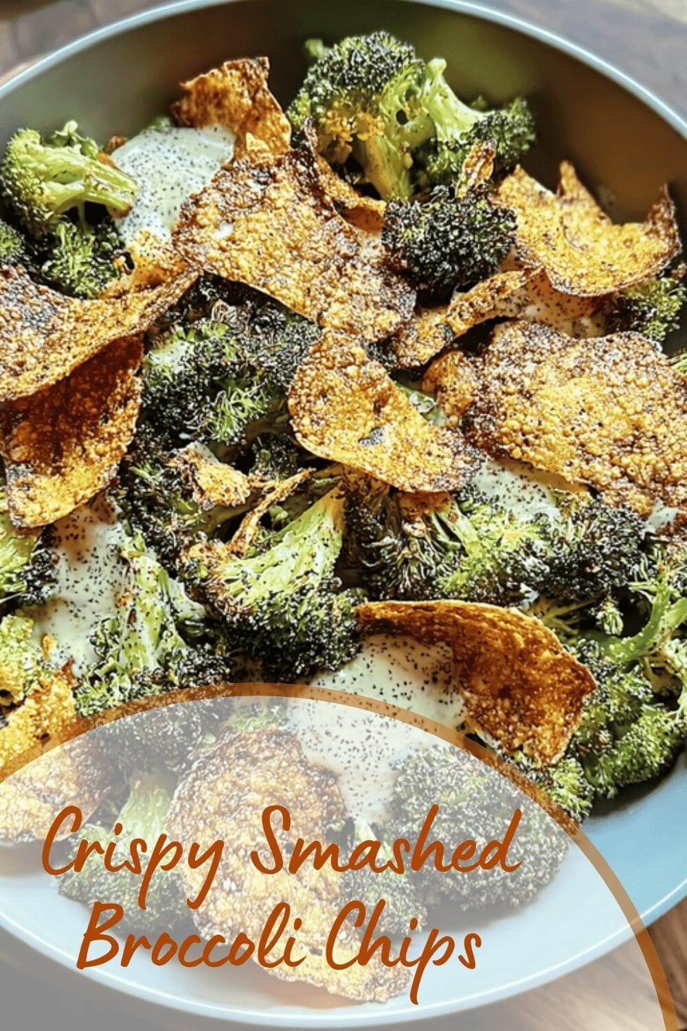 Crispy Smashed Broccoli Chips
