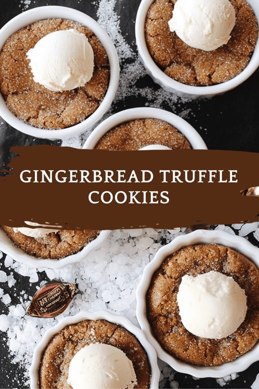 Gingerbread Truffle Cookies