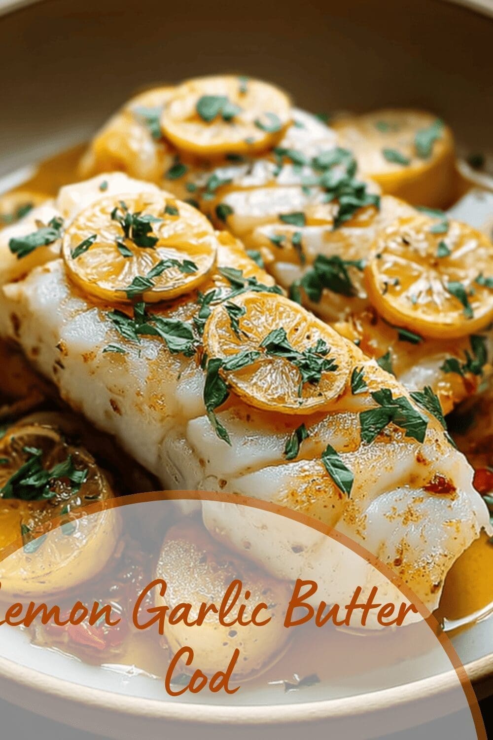 Lemon Garlic Butter Cod