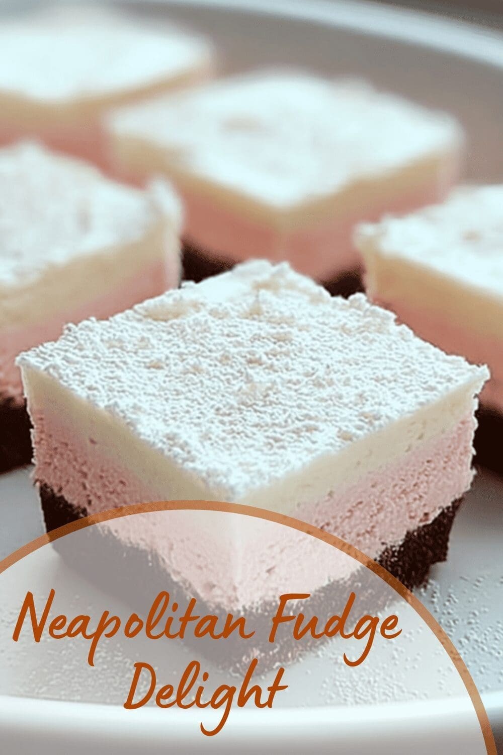 Neapolitan Fudge Delight
