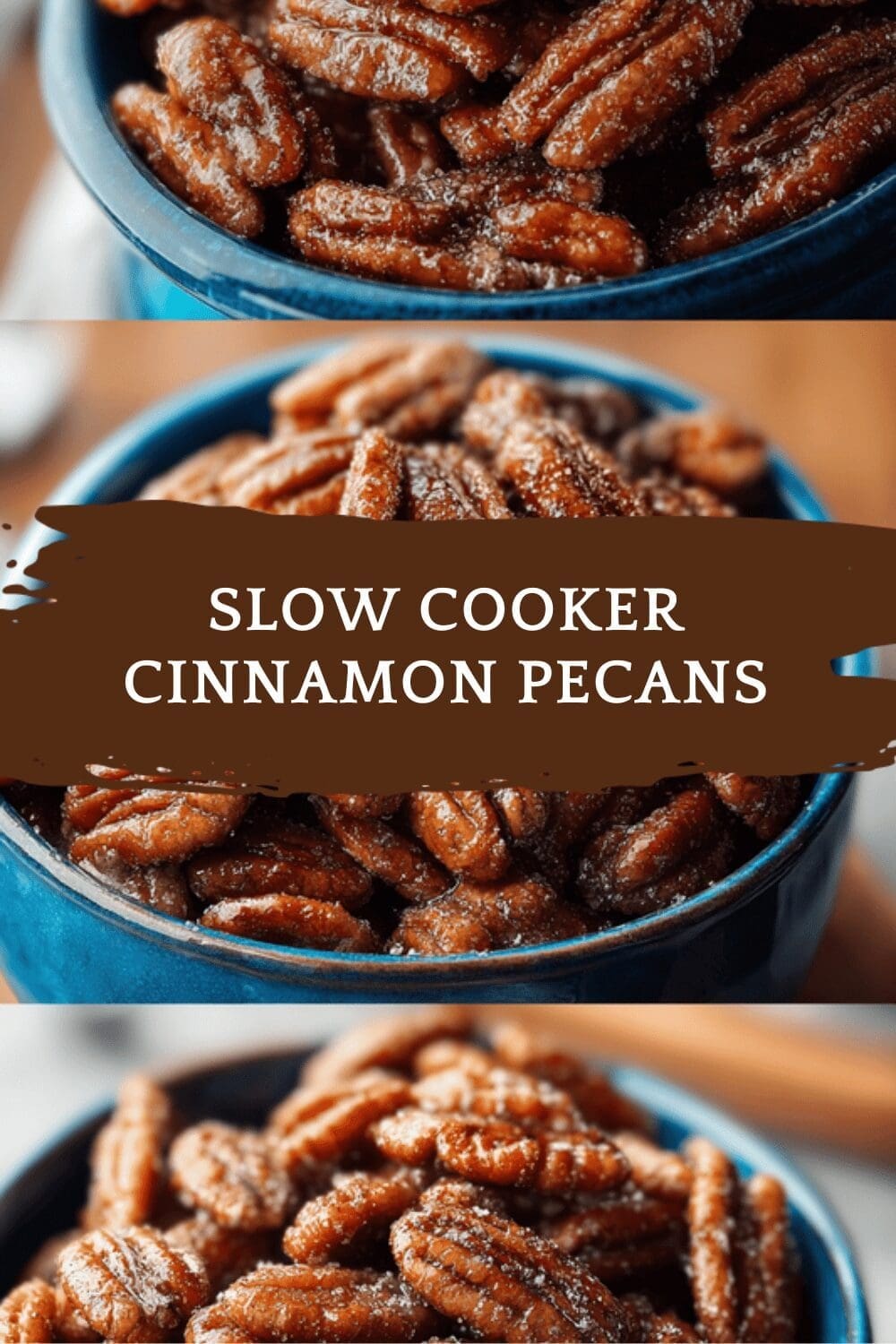 Slow Cooker Cinnamon Pecans