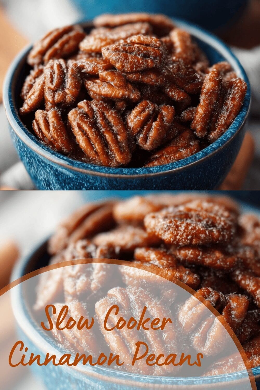 Slow Cooker Cinnamon Pecans