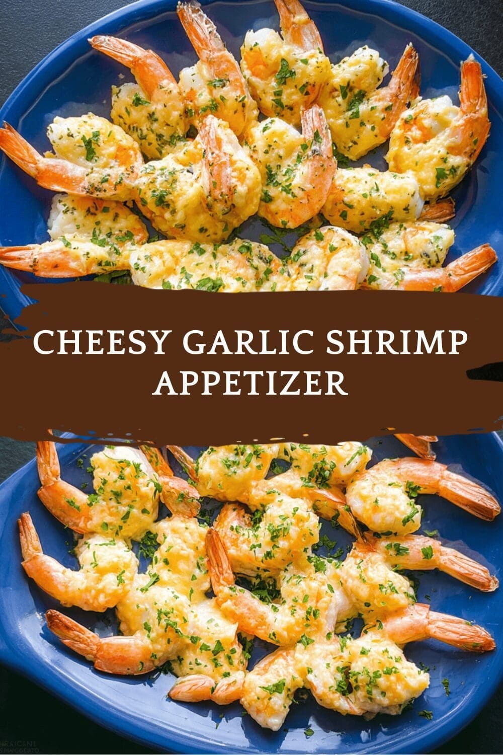 Cheesy Garlic Shrimp Appetizer