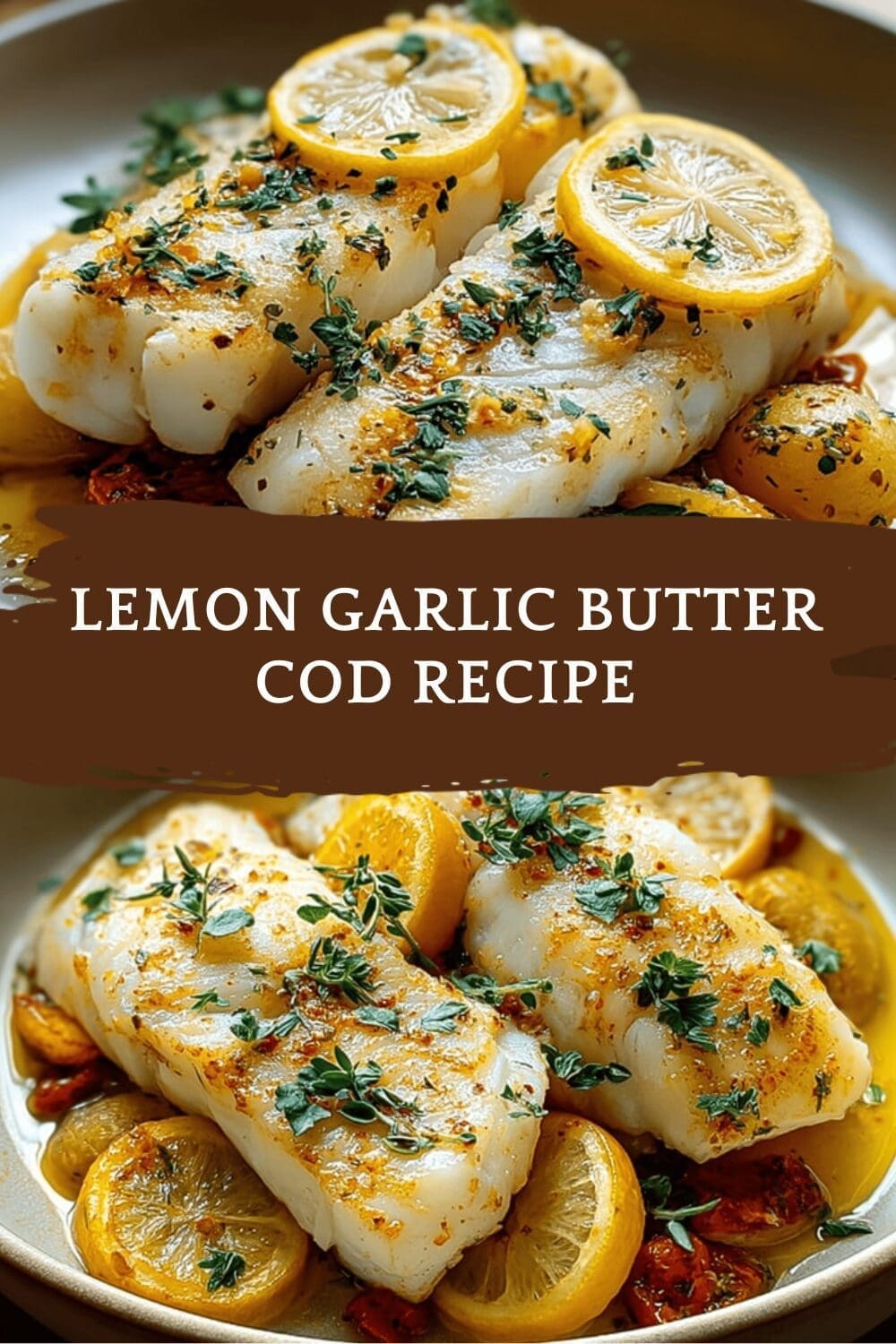 Lemon Garlic Butter Cod Recipe