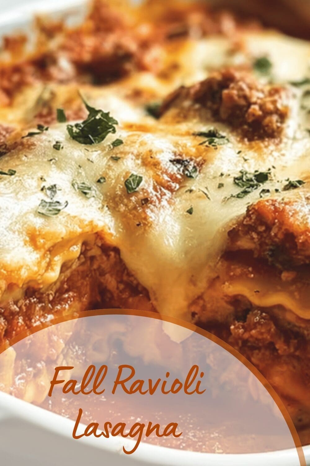 Fall Ravioli Lasagna