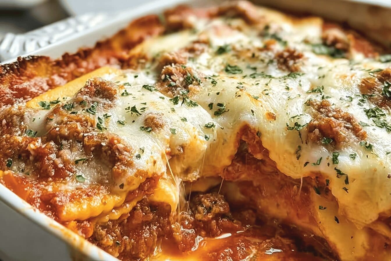 Fall Ravioli Lasagna