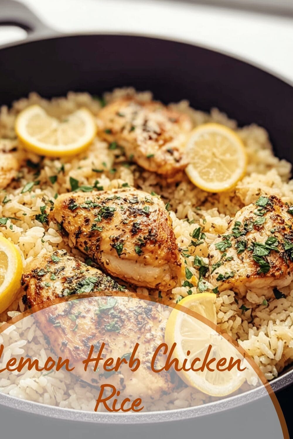 Lemon Herb Chicken Rice