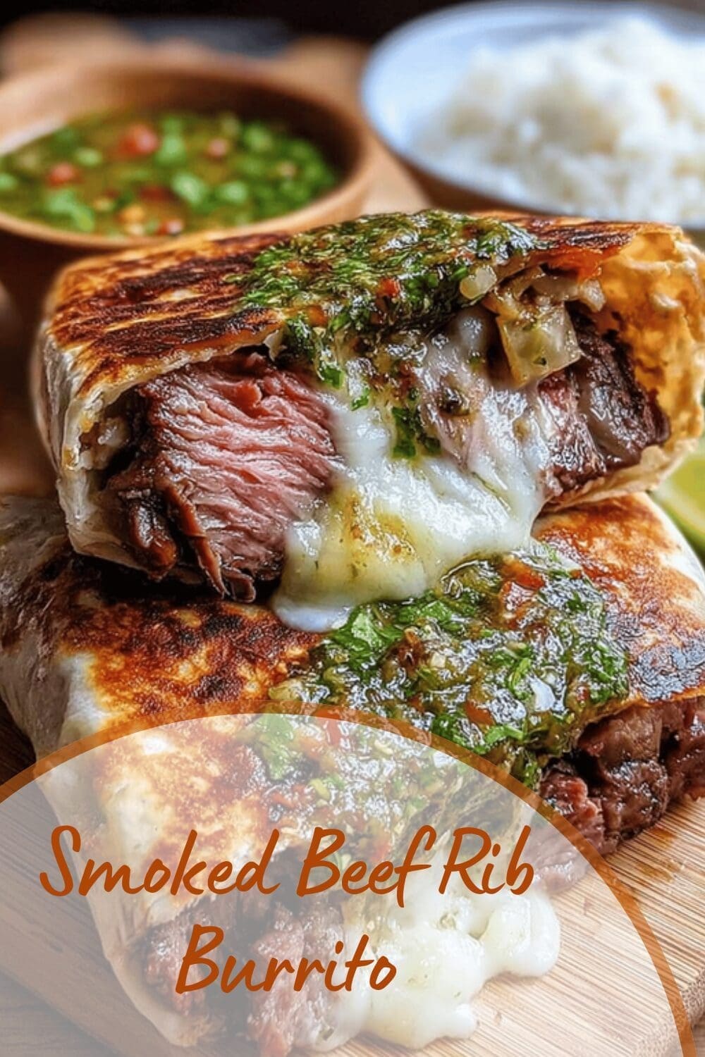 Smoked Beef Rib Burrito