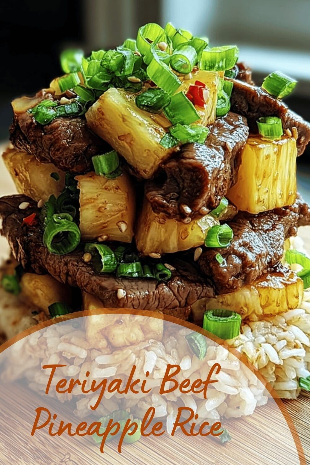 Teriyaki Beef Pineapple Rice