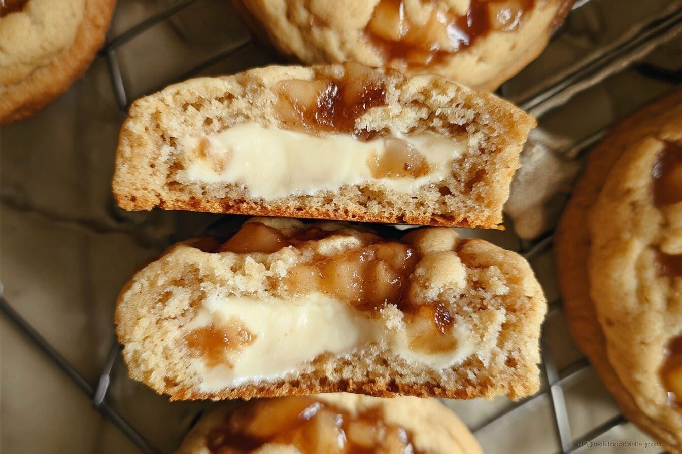 Apple Cheesecake Cookies