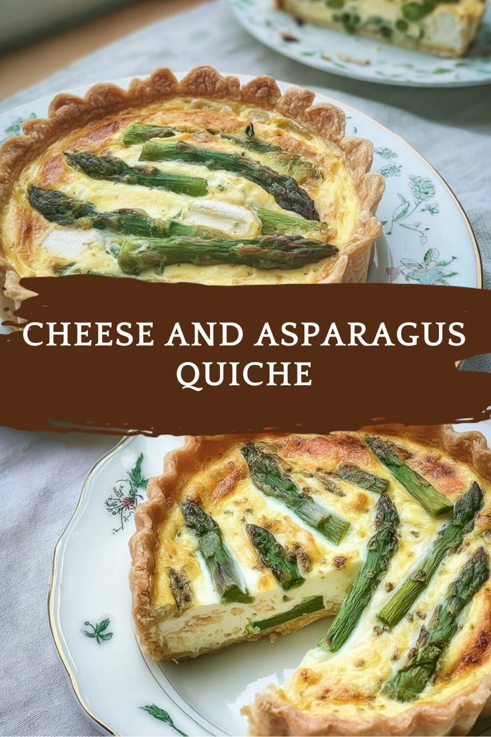 Cheese And Asparagus Quiche