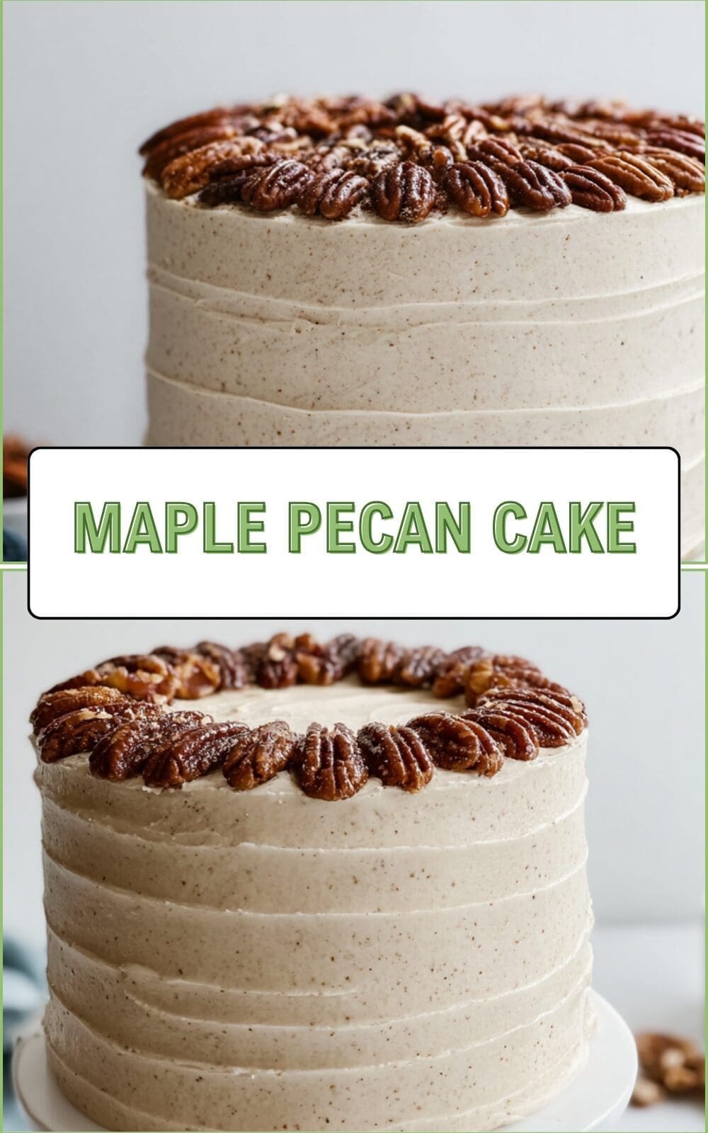 Maple Pecan Cake