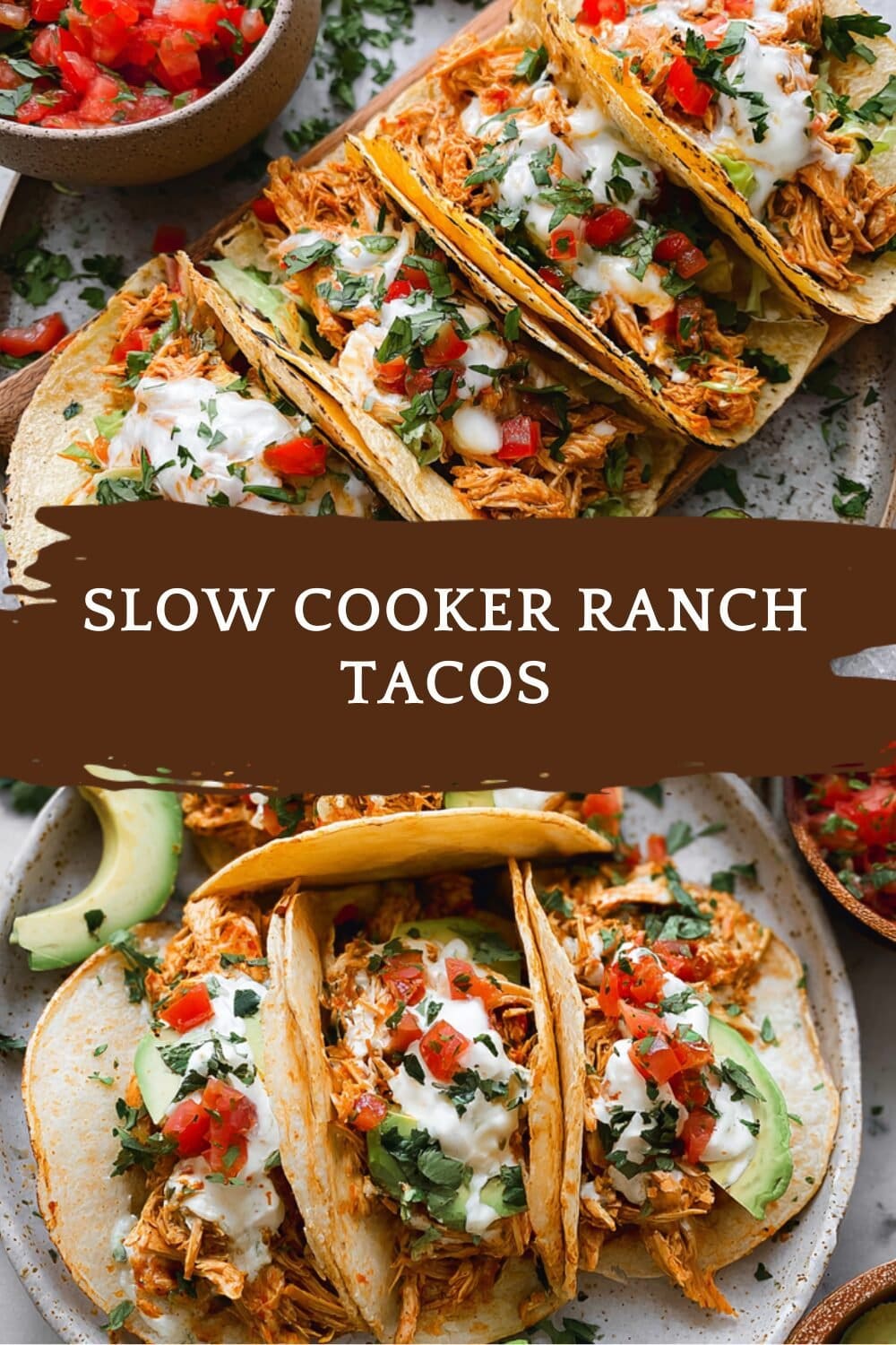 Slow Cooker Ranch Tacos