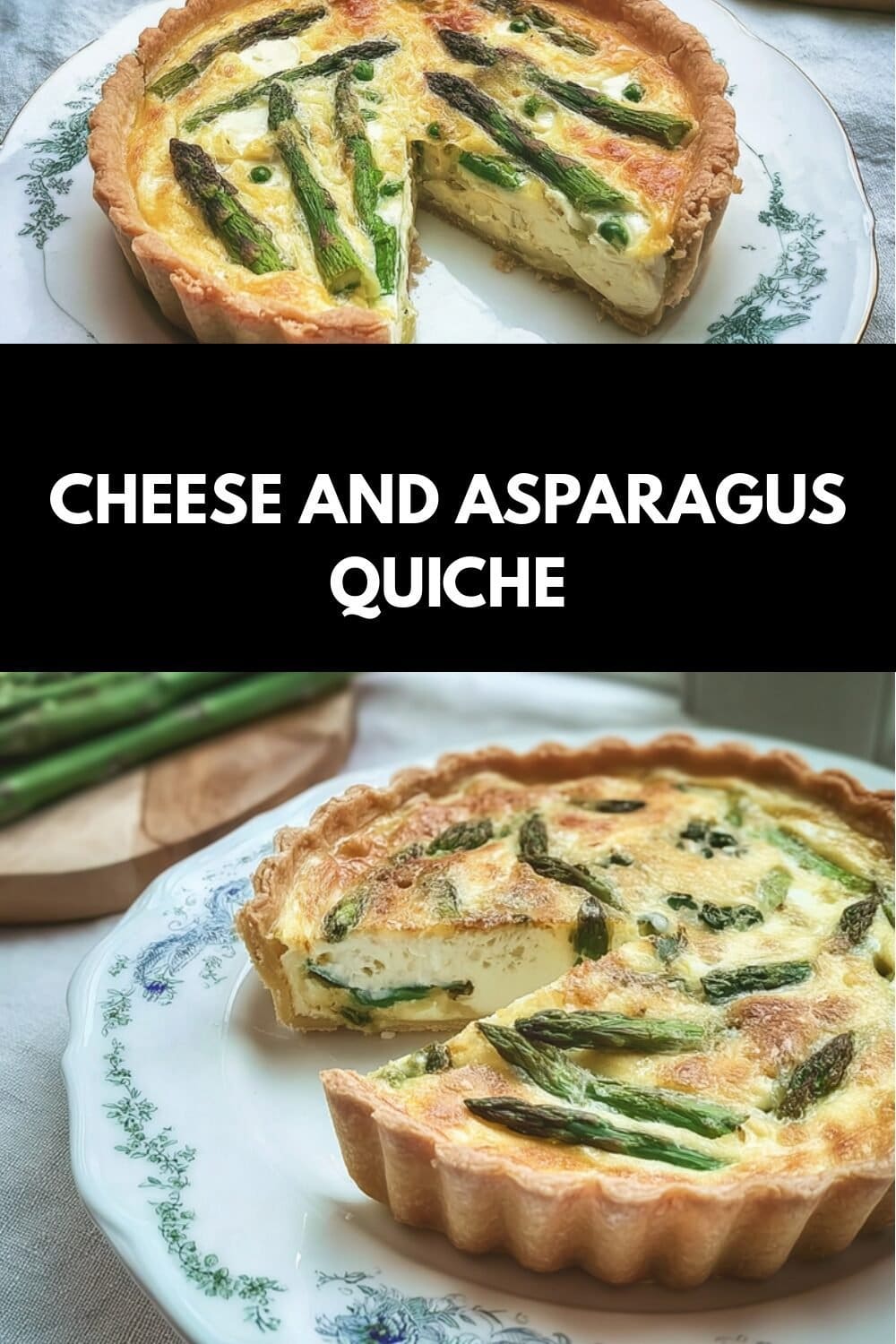 Cheese And Asparagus Quiche