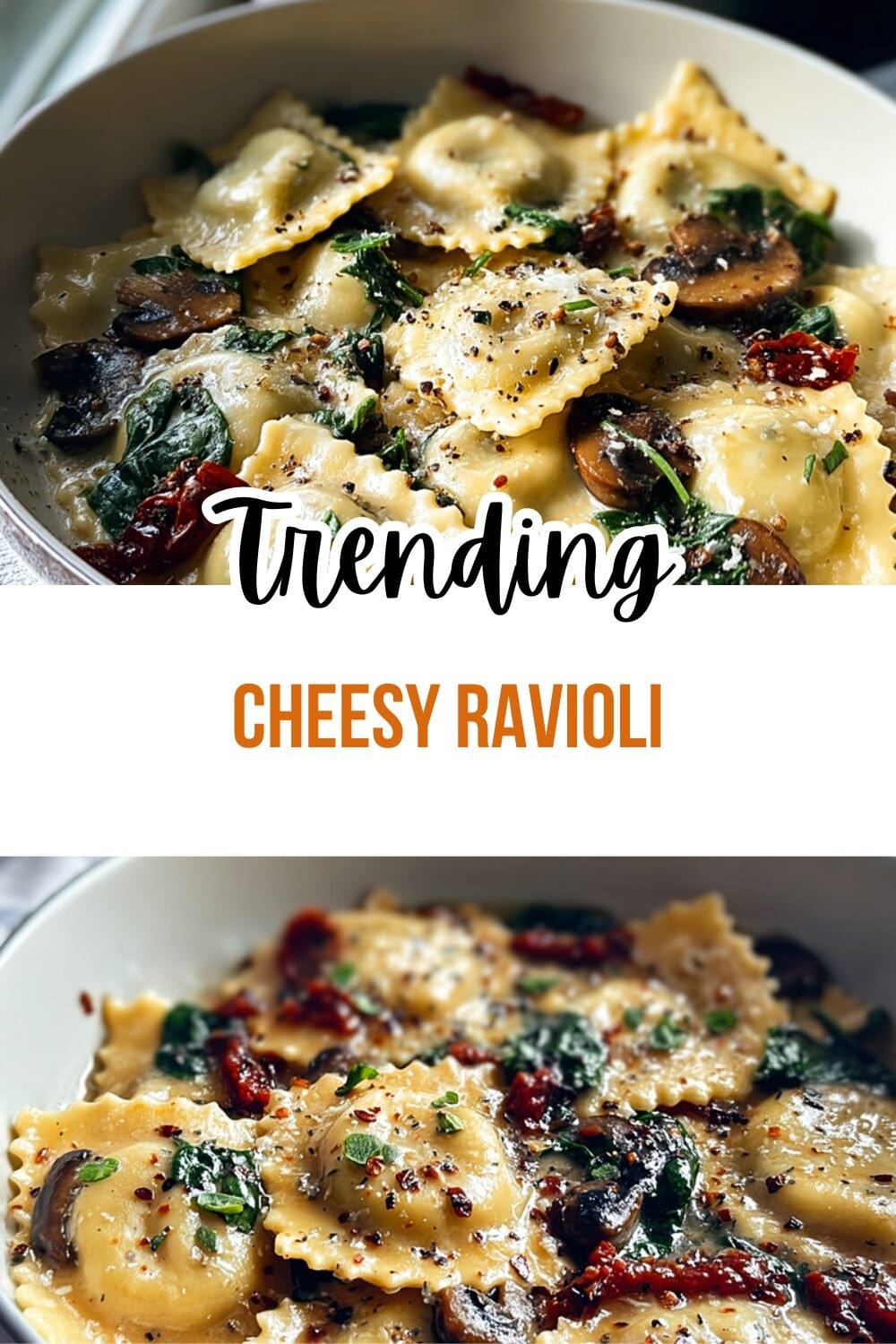 Cheesy Ravioli