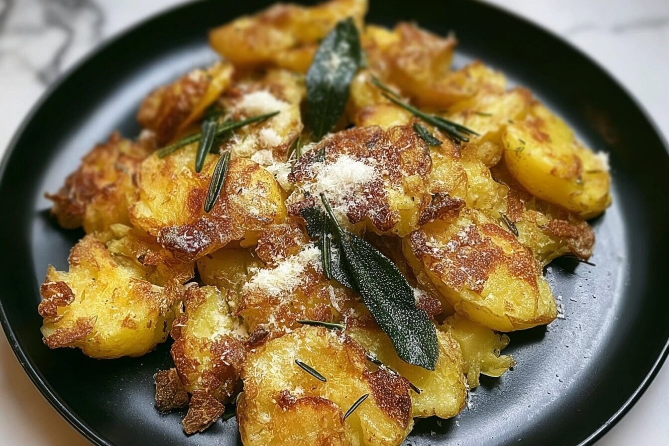 Crispy Smashed Potatoes