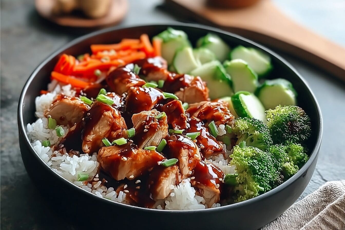 Teriyaki Chicken Rice Bowl