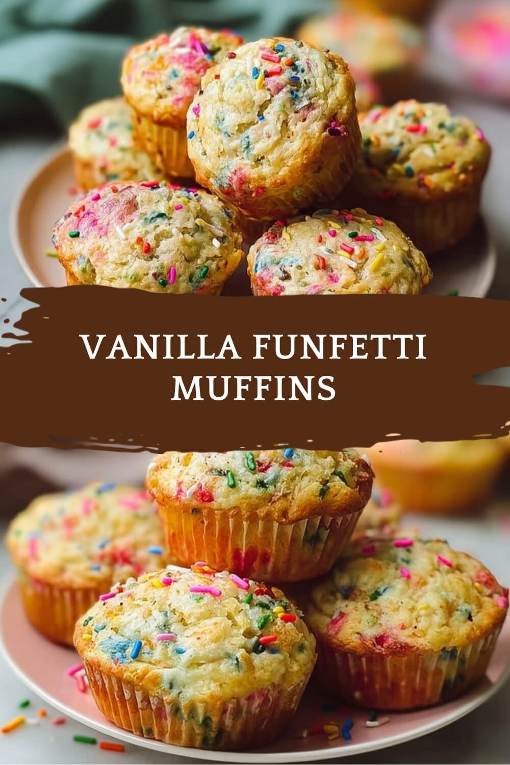 Vanilla Funfetti Muffins