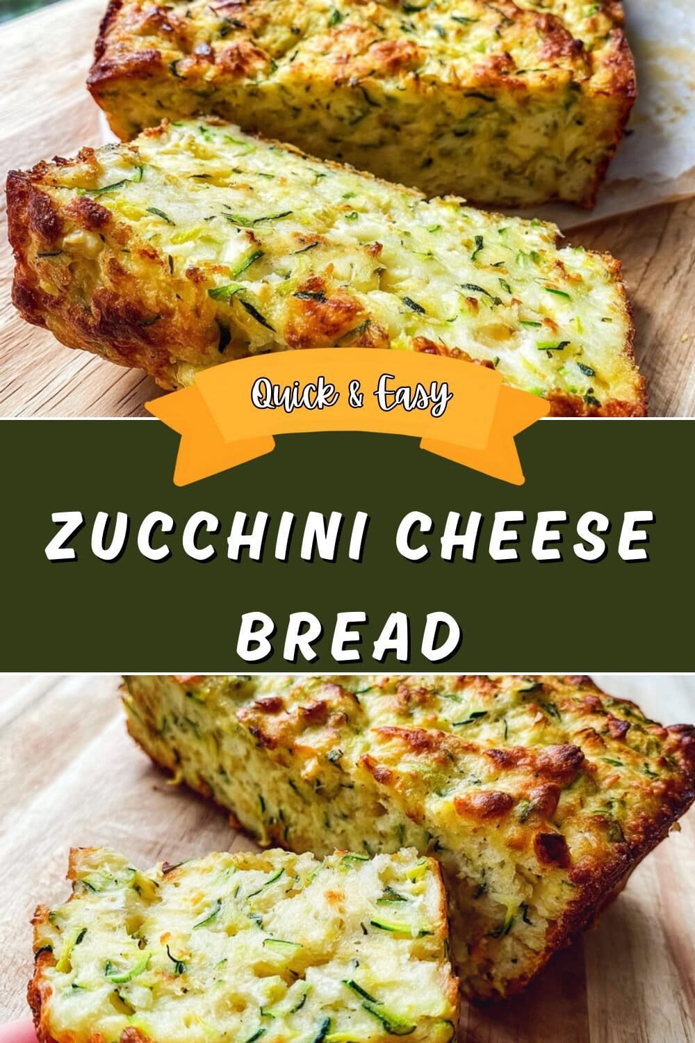 Zucchini Cheese Bread