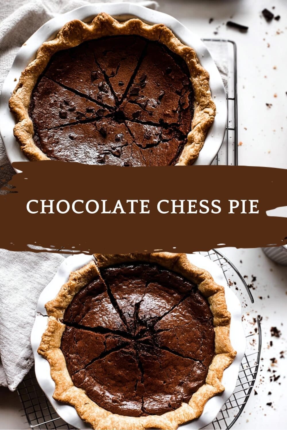Chocolate Chess Pie