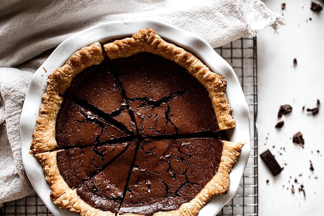 Chocolate Chess Pie