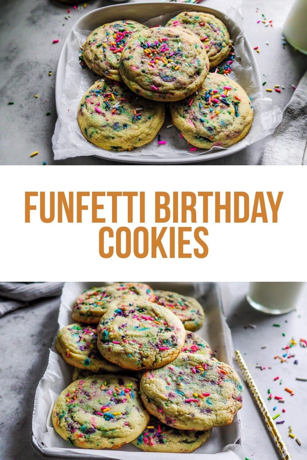 Funfetti Birthday Cookies