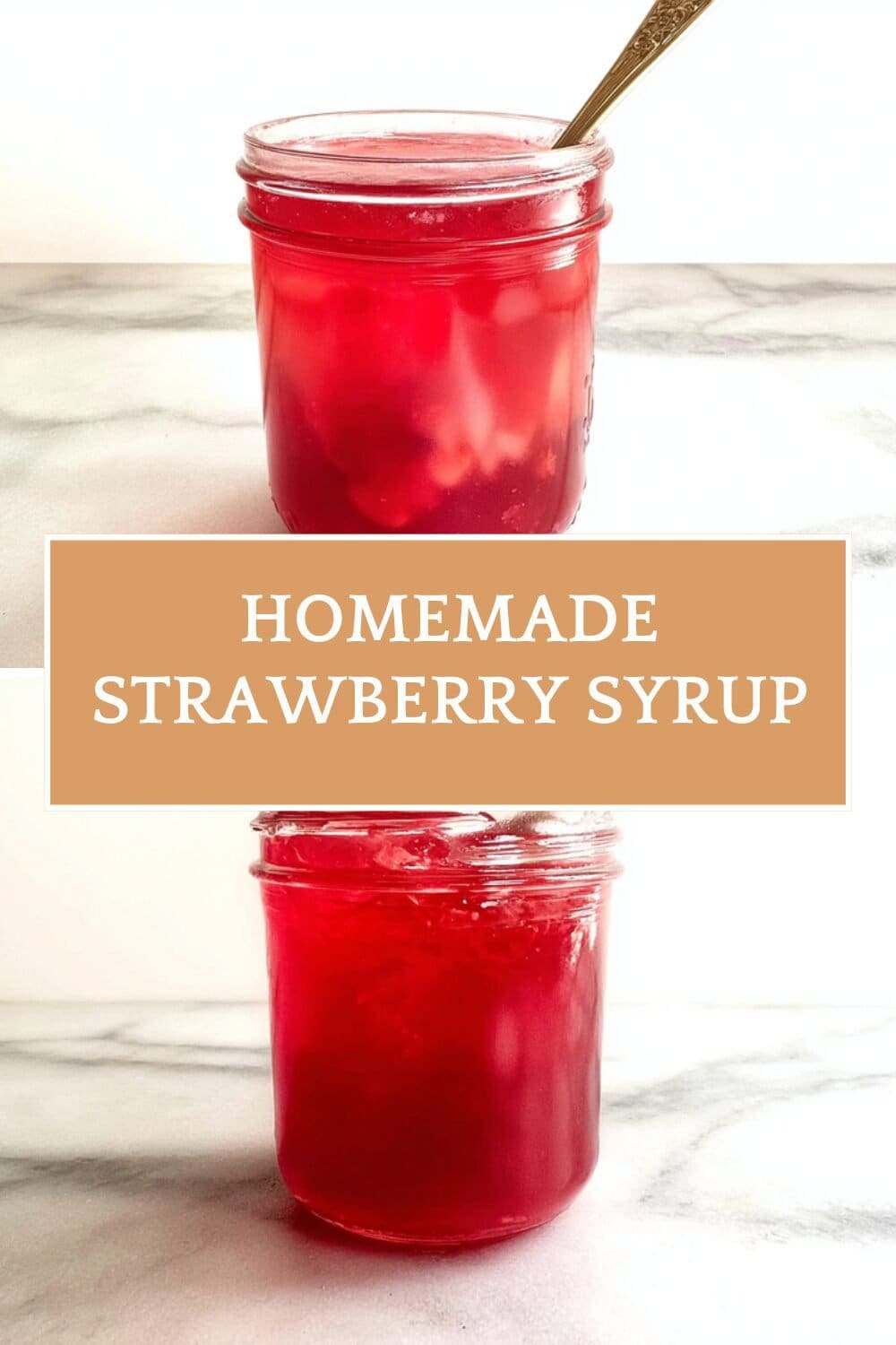 Homemade Strawberry Syrup