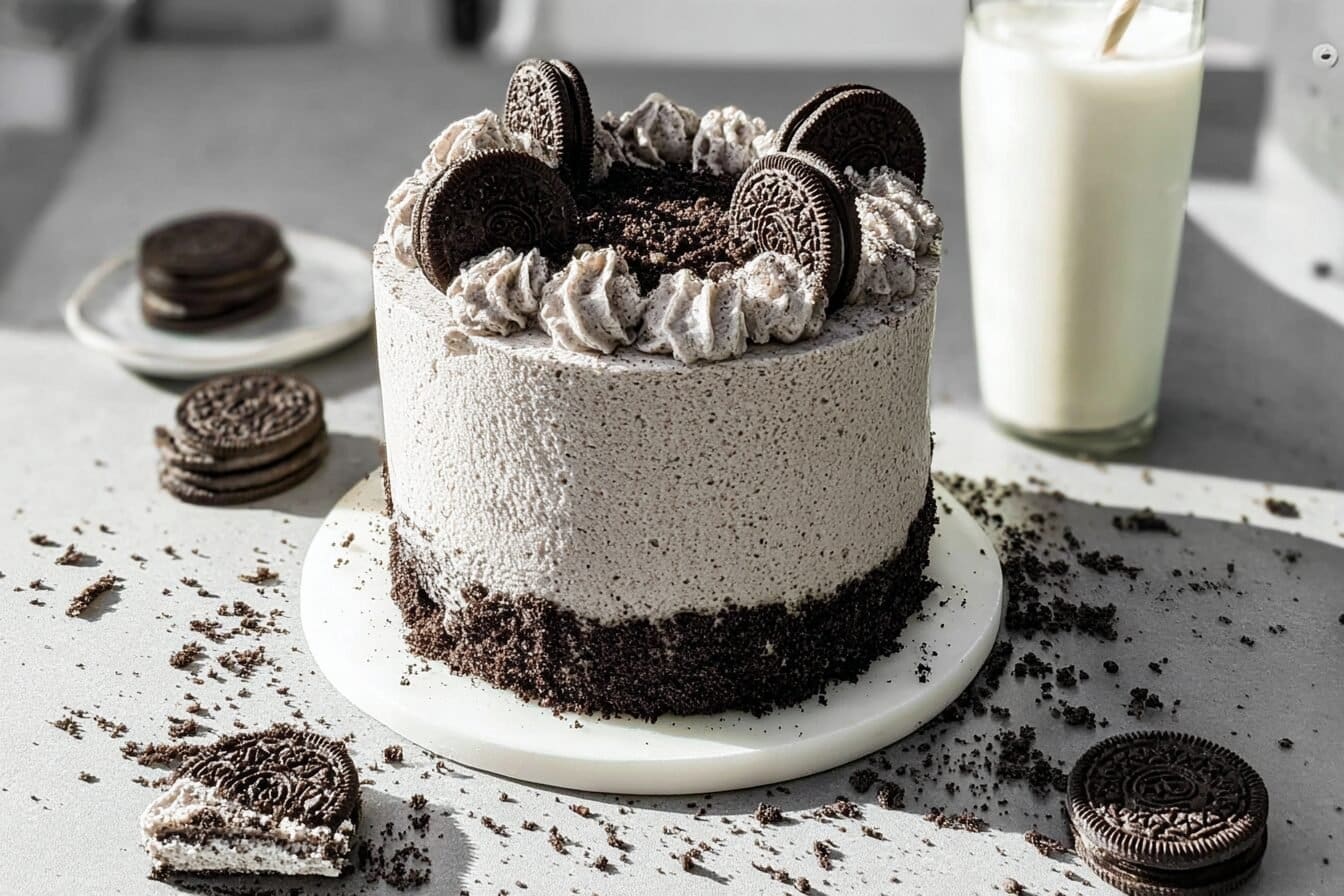 Layered Oreo Cake