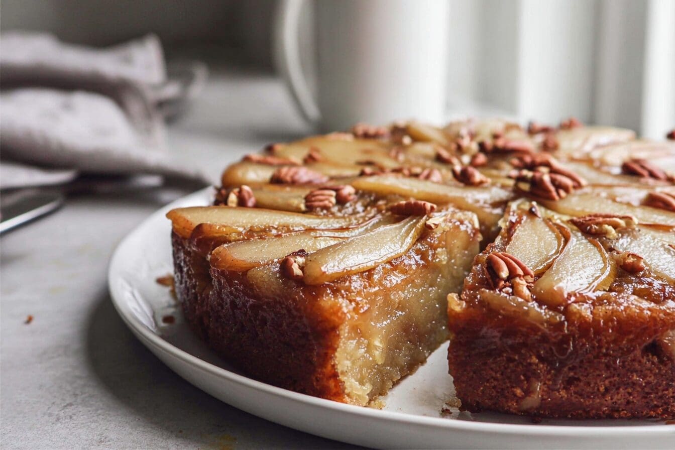 Pear Upside Down Cake