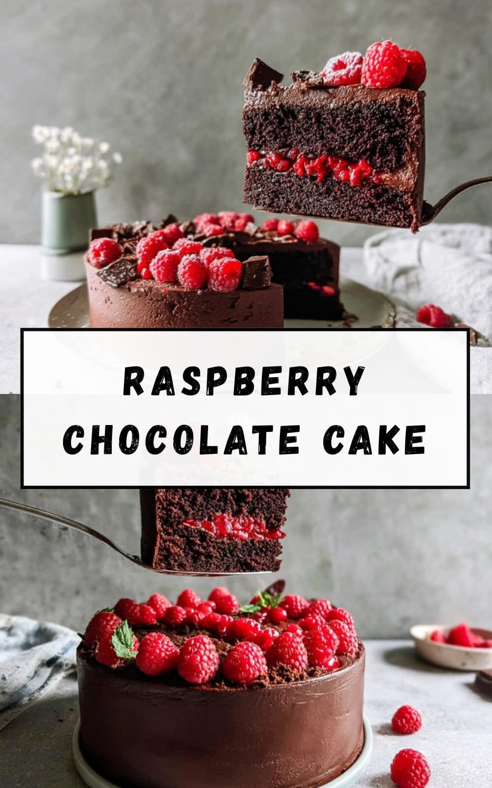 Raspberry Chocolate Cake