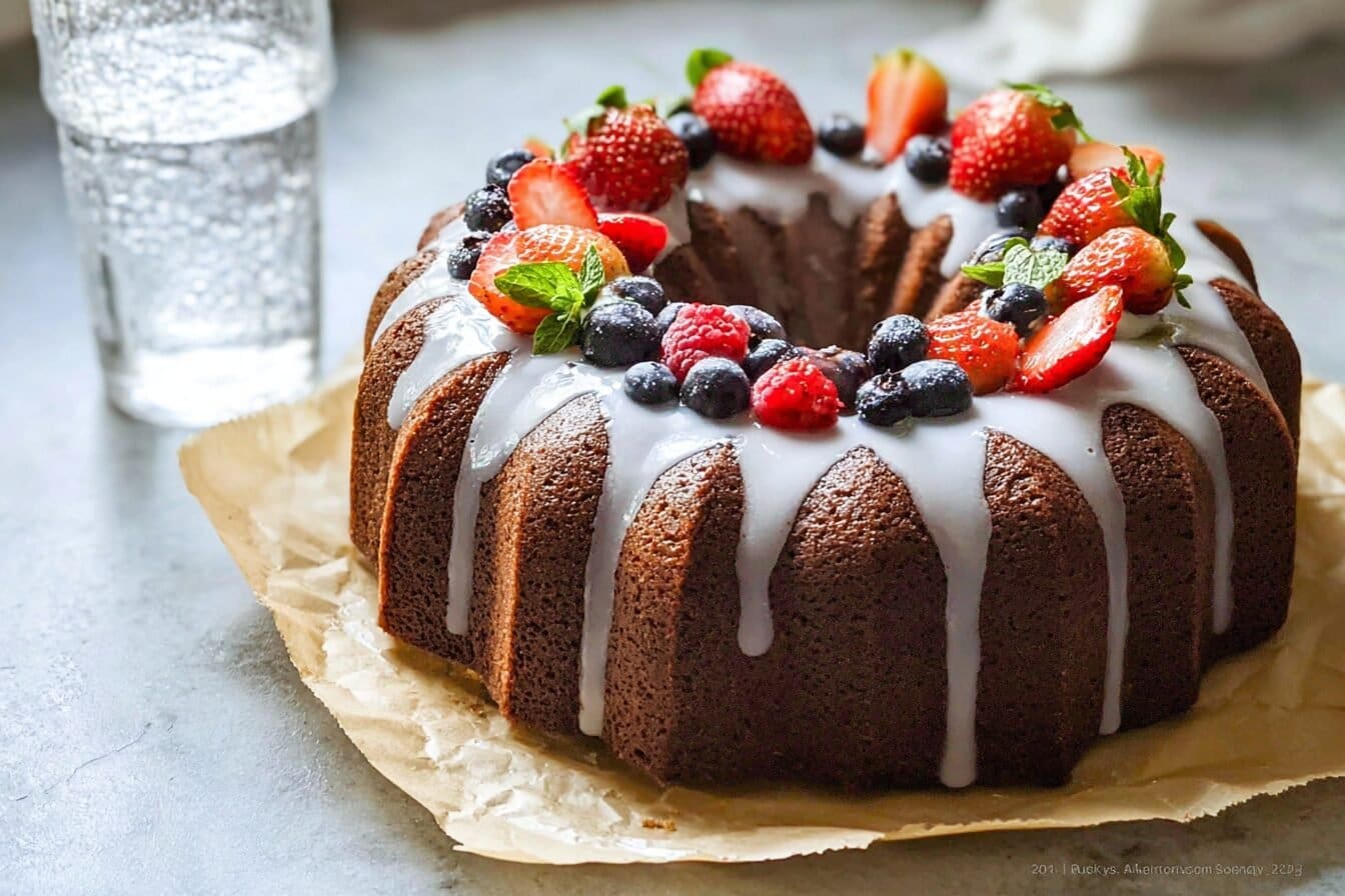 Spring Lemon Bundt Cake