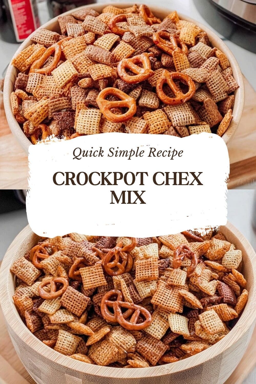 Crockpot Chex Mix