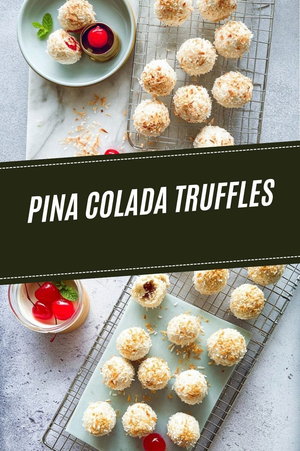 Pina Colada Truffles