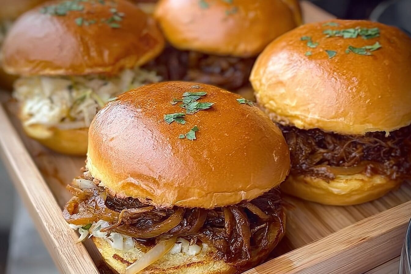 Pulled Beef Sliders