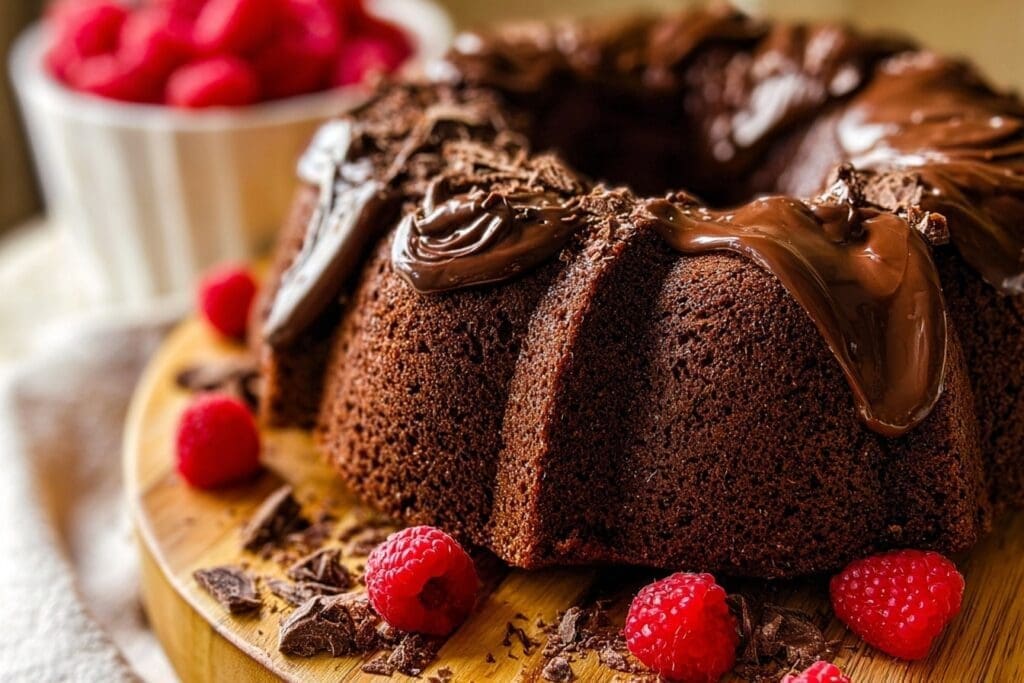 Chocolate Bundt Cake Raspberry Cheesecake Filling 45.png
