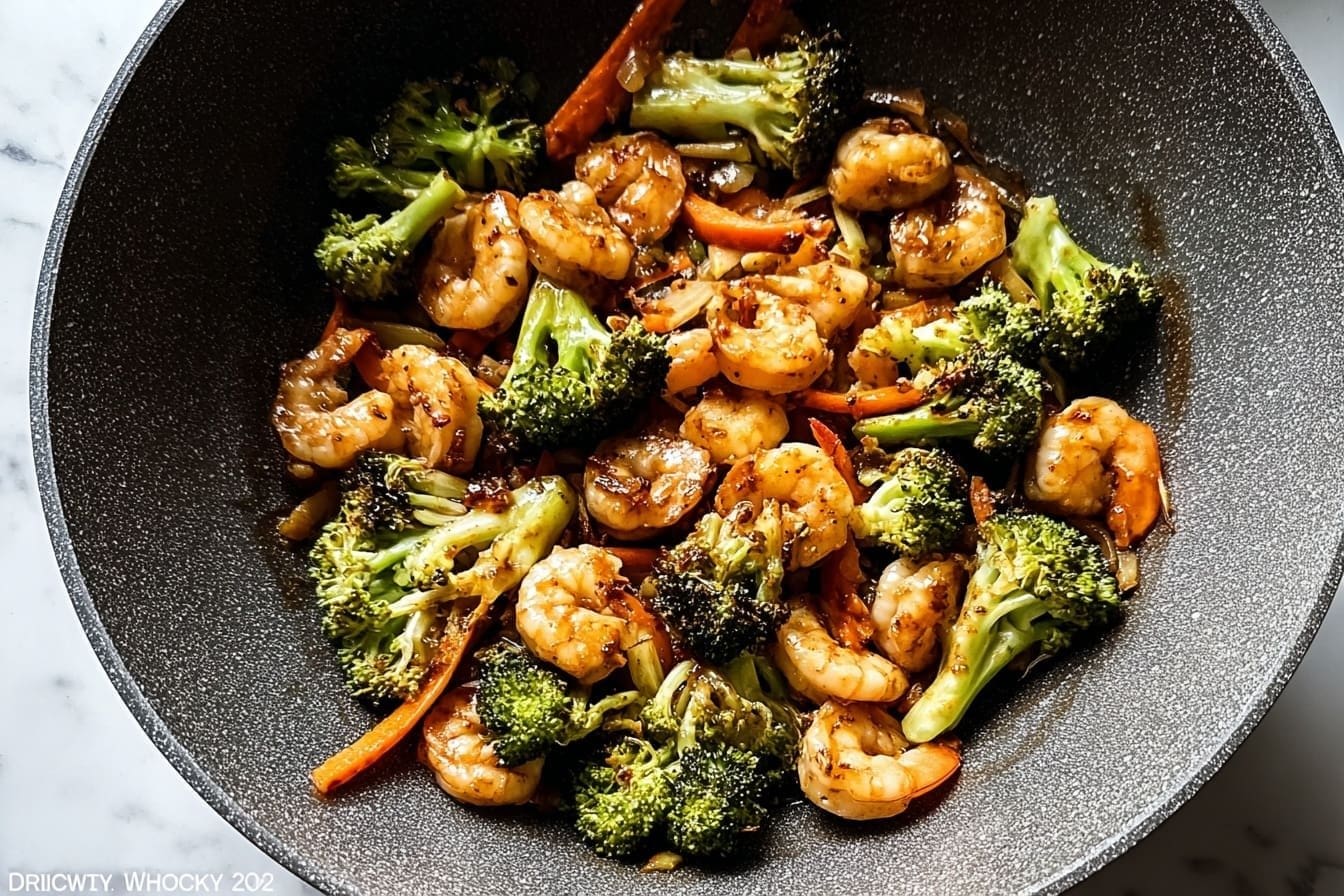 Quick Shrimp And Broccoli Stir Fry