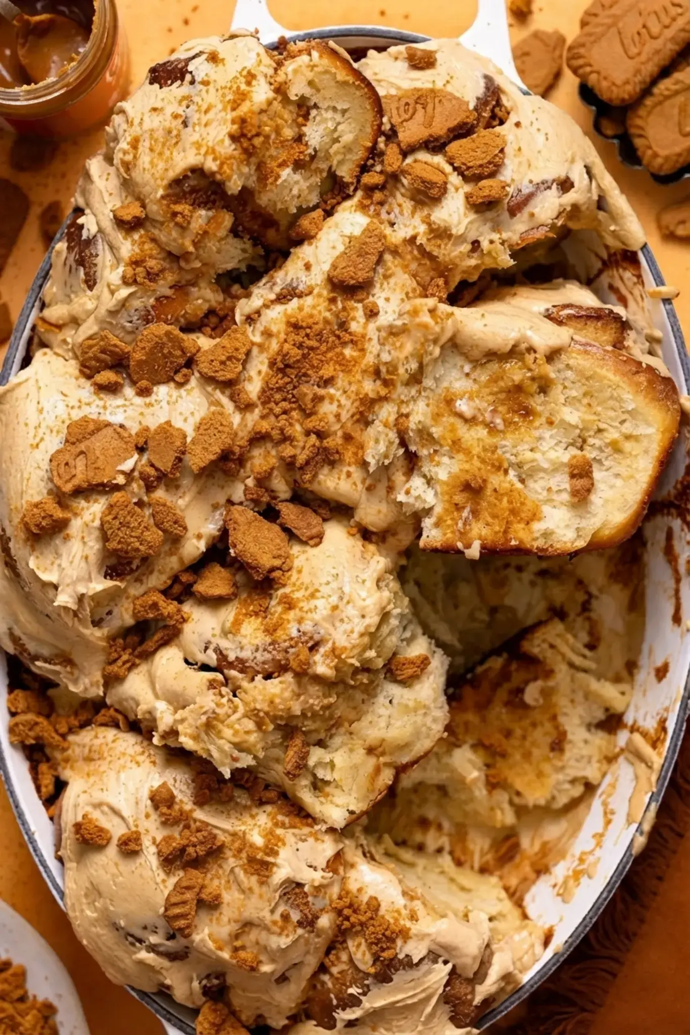 Biscoff Cookie Butter Cinnamon Rolls