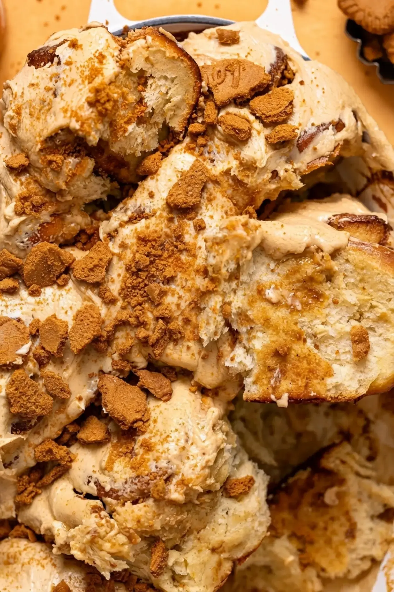 Biscoff Cookie Butter Cinnamon Rolls