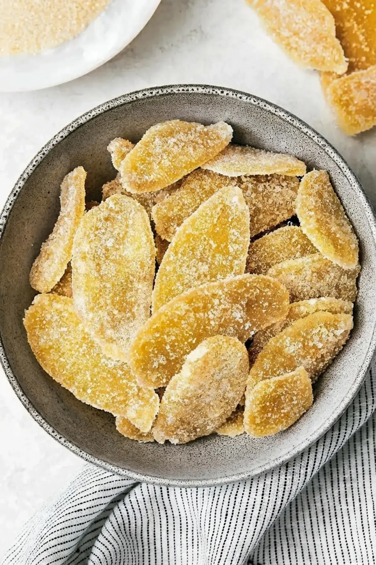 Candied Ginger, Candied Ginger (Crystallized Ginger)