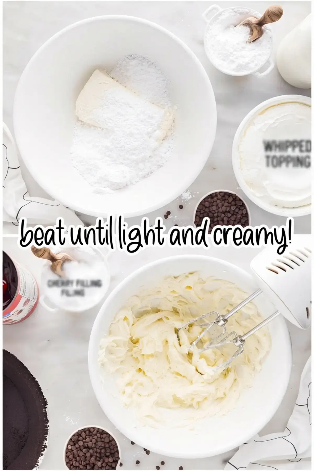 Chocolate Cherry Pie, Instructions