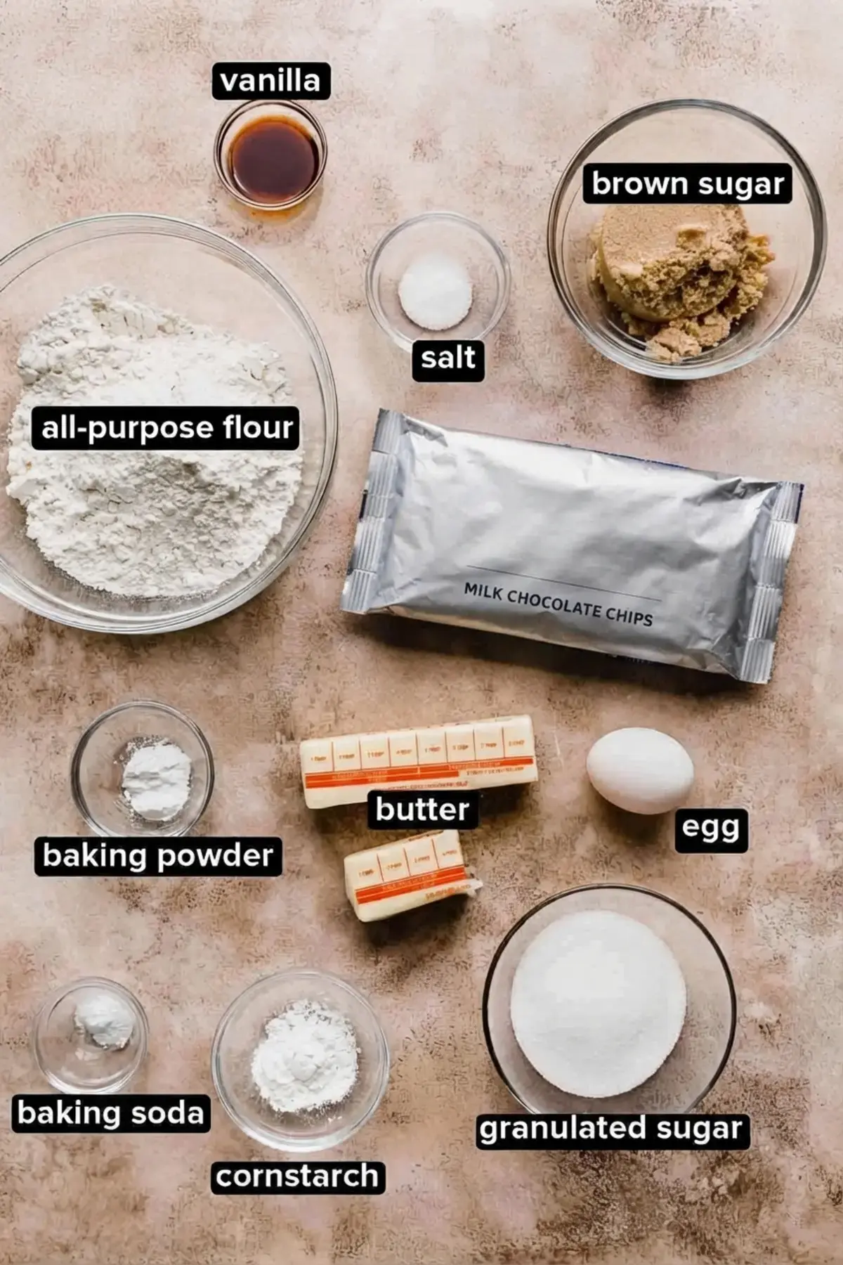 Crumbl Chocolate Chip Cookie Recipe, Ingredient Notes