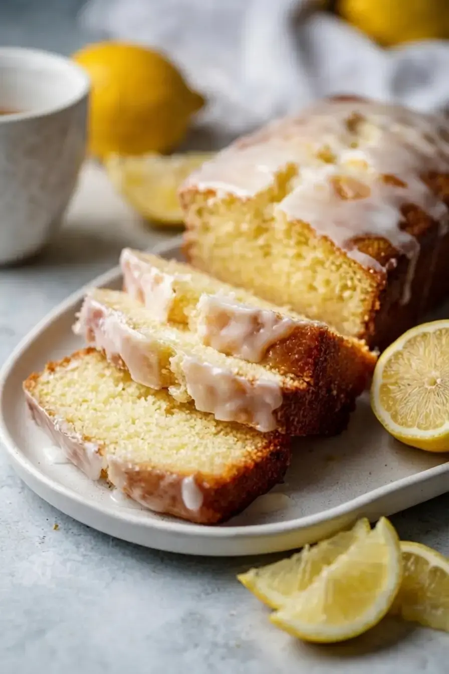 Easy Moist Lemon Loaf