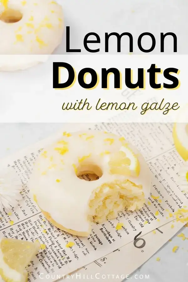 Lemon Donuts With Lemon Glaze, Variations